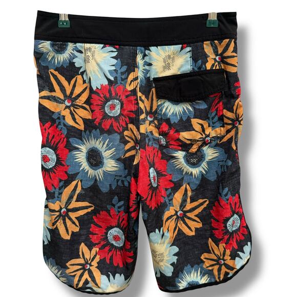 Mossimo Supply Co. Size 28 Mens Hawaiian Swim Trunks - Picture 6 of 10